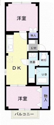 アビタシオン祈年の間取り画像