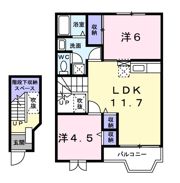 エクセル蓮の間取り画像