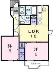 エルウッドBの間取り画像