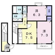ファイン・セレ－Bの間取り画像
