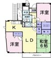 ユーフォルビアの間取り画像
