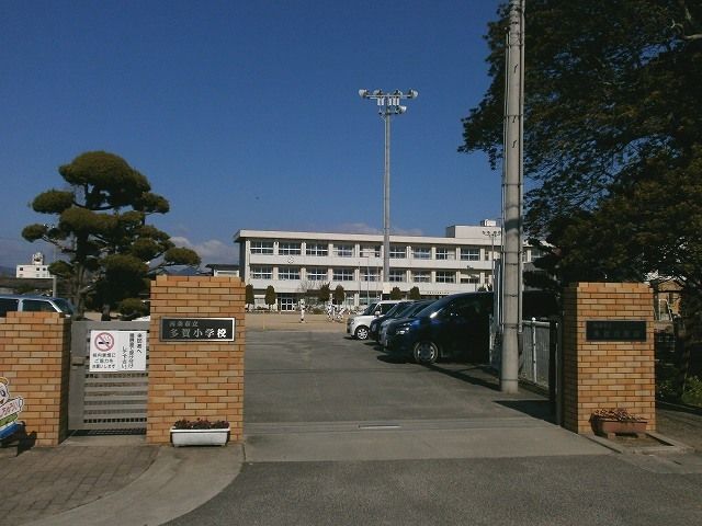 近くの多賀小学校様まで300m（徒歩4分）