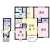 コットンフィールド Cの間取り画像