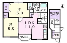 アヴニール・Kの間取り画像