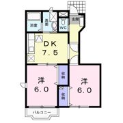 エスポワール21Aの間取り画像