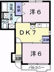 アヴニールの間取り画像
