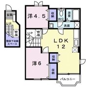 パインツリーBの間取り画像