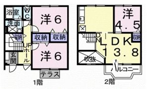 フラワーステージ1の間取り画像