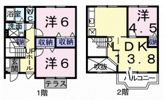 フラワーステージ1の間取り画像