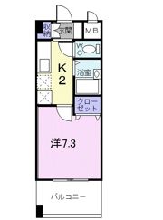 シャンテ吉塚の間取り画像