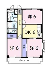 ガーデンプレイスⅠの間取り画像