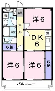 ガーデンプレイスⅠの間取り画像