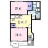 メゾン・ド・赤坂Ⅰの間取り画像