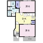 エスポワールDの間取り画像