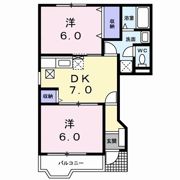 メゾン・サンヒルズの間取り画像