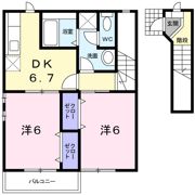 シャトーKの間取り画像