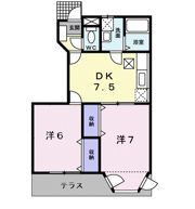 ベルディール歴木の間取り画像