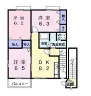COURTーYARD三橋公園Aの間取り画像