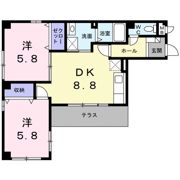 カーサ・ソレアードの間取り画像