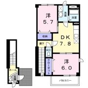 エスターテ永和の間取り画像