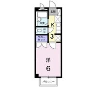 アヴィニールAの間取り画像