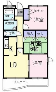 エレガンスヴィラの間取り画像