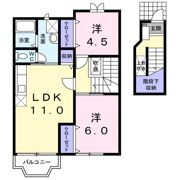 フラワーヒルCの間取り画像