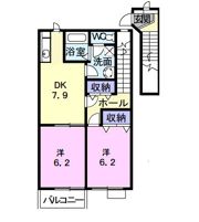 エイトゥリーズの間取り画像