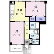 メゾンクレデイの間取り画像