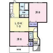 ヴィラ アルページュの間取り画像