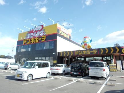 近くのドンキホーテまで1,100m（徒歩14分）