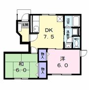 ガーデンスクエア佐藤Cの間取り画像