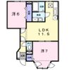 サンハイムHIROの間取り画像