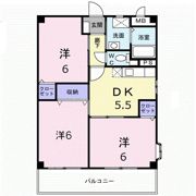 プロスパー五番館の間取り画像