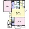 ソレアードBの間取り画像