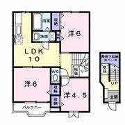 ブレッザAの間取り画像