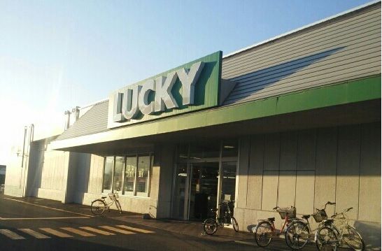 近くのＬＵＣＫＹまで490m（徒歩7分）
