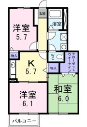 ラフィーネ21の間取り画像