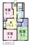 ラフィーネ21の間取り画像