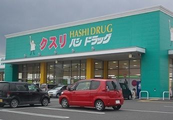近くのハシドラッグ南福島店まで500m（徒歩7分）