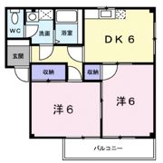 アンソレイエの間取り画像