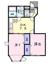 サンエーカーズの間取り画像