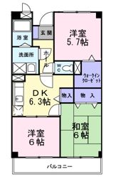 エスポワ－ルいずみ野の間取り画像