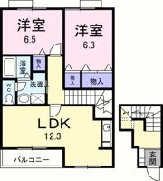 サンヒルズⅡの間取り画像