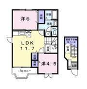ロ－ハプレイスの間取り画像