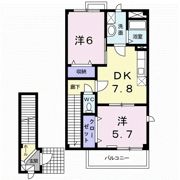 ウェアーハウス Cの間取り画像