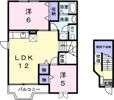 K’sル・クープルⅠの間取り画像