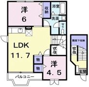 グロースベルクAの間取り画像