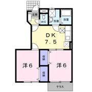 ハイツ ハピネスの間取り画像