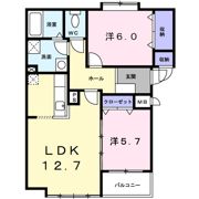 グレートバリーの間取り画像